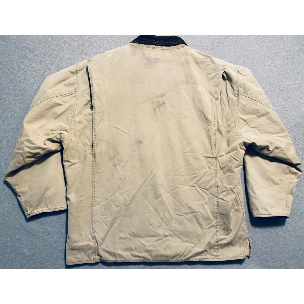 VTG Authentic Gap Barn Chore Coat Men's XL Beige Cotton Classic Outdoor Spirit - Picture 14 of 16